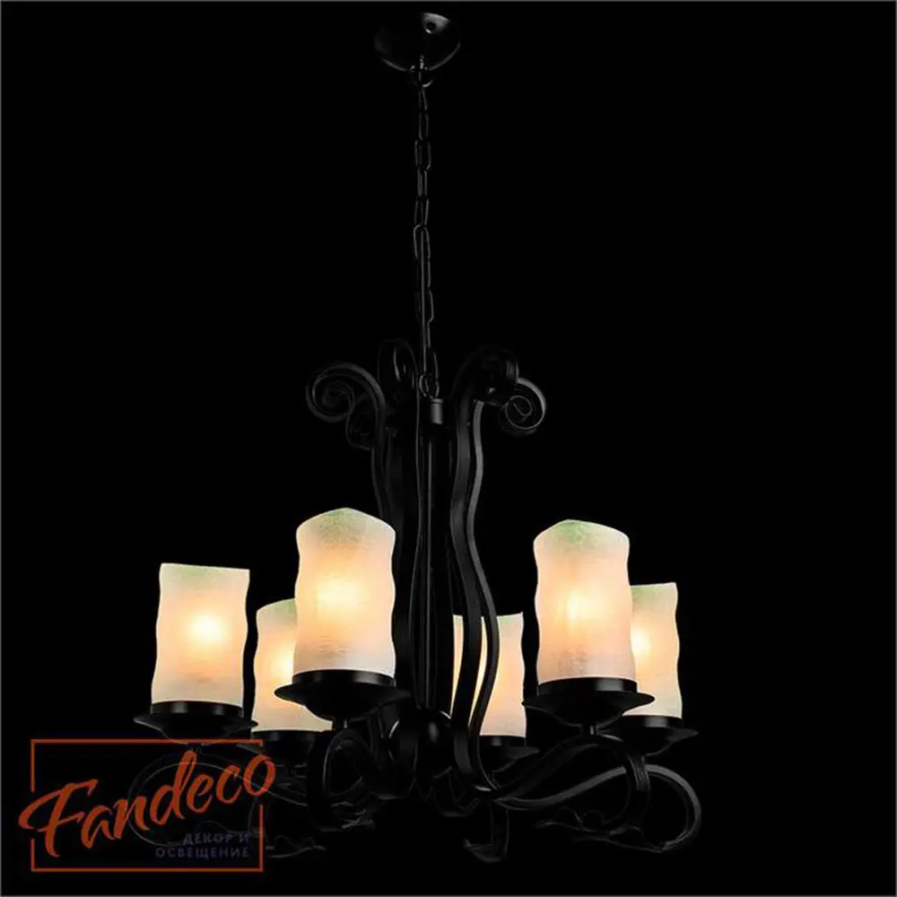 Фото 2 Люстра потолочная ARTE LAMP A7915LM-6BK A7915LM-6BK 6 ламп 14 м² цвет черный Фото 2 Люстра потолочная ARTE LAMP A7915LM-6BK A7915LM-6BK 6 ламп 14 м² цвет черный