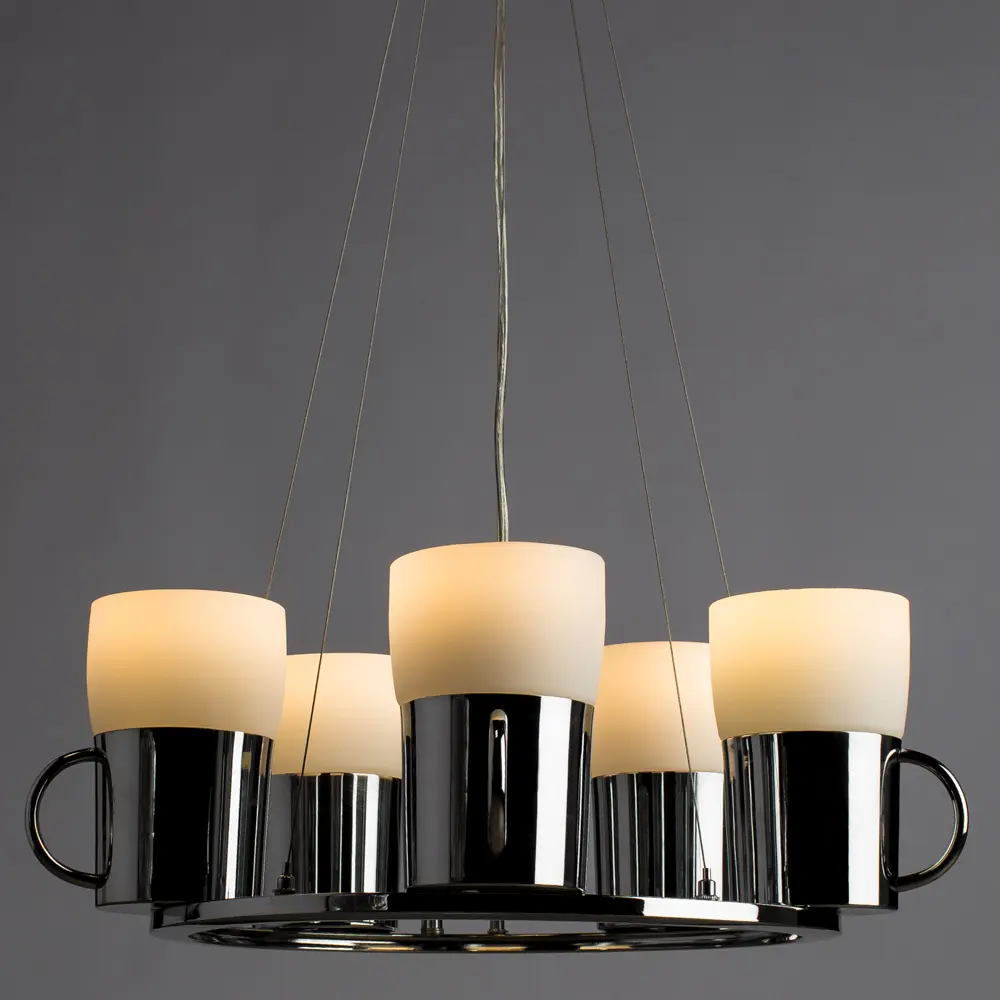Фото 2 Люстра потолочная ARTE LAMP A9484SP-5CC A9484SP-5CC 5 ламп 10 м² цвет хром Фото 2 Люстра потолочная ARTE LAMP A9484SP-5CC A9484SP-5CC 5 ламп 10 м² цвет хром