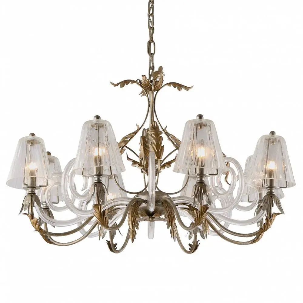 Фото 2 Люстра потолочная ARTE LAMP A8934LM-8SA A8934LM-8SA 8 ламп 8 м² цвет хром Фото 2 Люстра потолочная ARTE LAMP A8934LM-8SA A8934LM-8SA 8 ламп 8 м² цвет хром