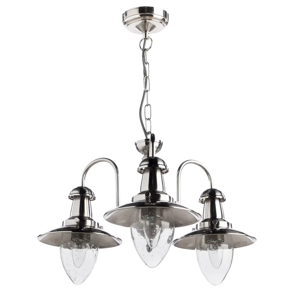 Фото Люстра потолочная ARTE LAMP A5518LM-3SS A5518LM-3SS 3 лампы 7 м² цвет хром Фото Люстра потолочная ARTE LAMP A5518LM-3SS A5518LM-3SS 3 лампы 7 м² цвет хром