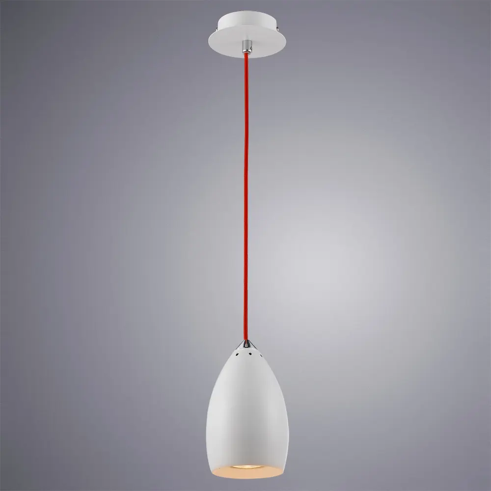 Фото Люстра потолочная ARTE LAMP A4005SP-1WH A4005SP-1WH 1 лампа 1 м² цвет белый Фото Люстра потолочная ARTE LAMP A4005SP-1WH A4005SP-1WH 1 лампа 1 м² цвет белый