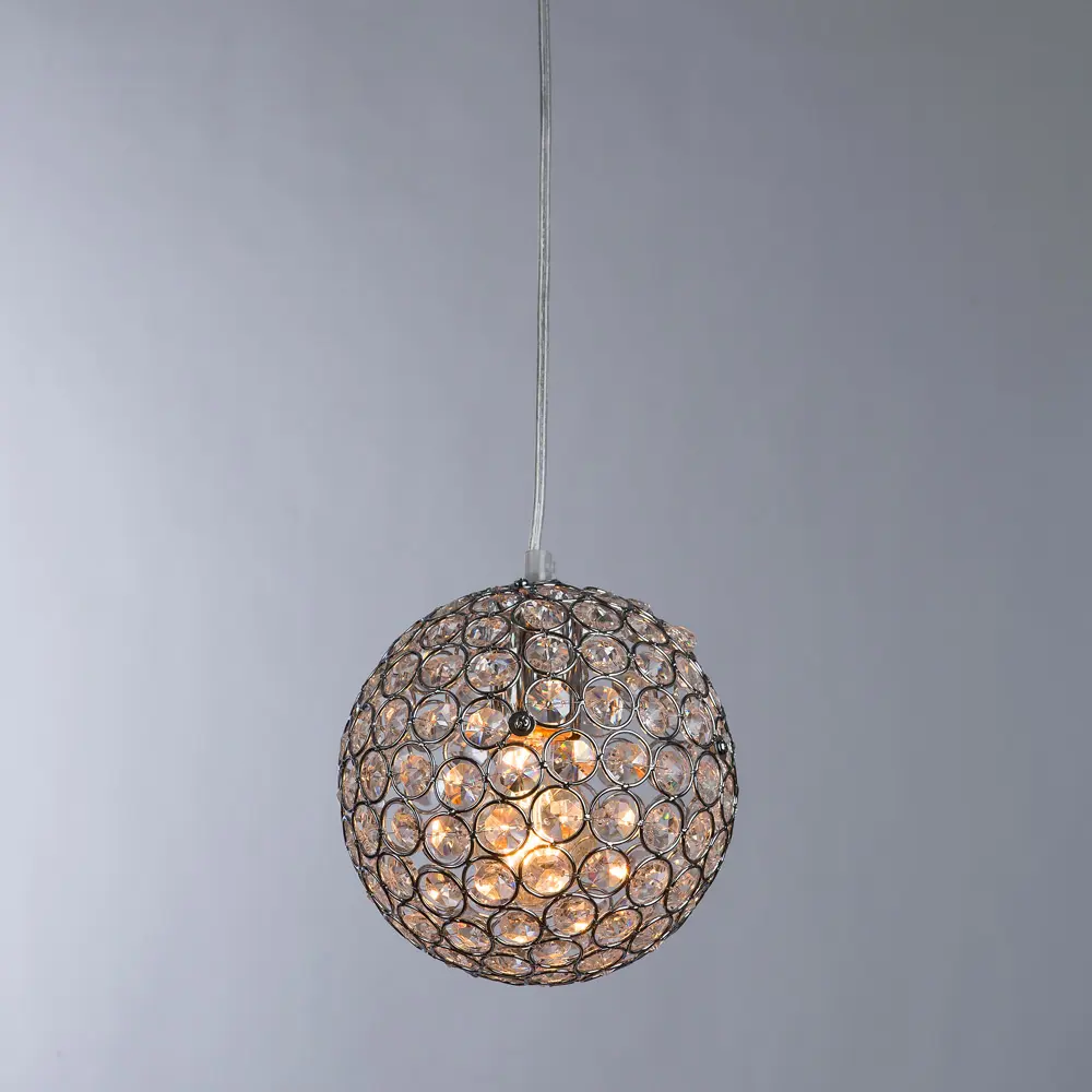 Фото 2 Люстра потолочная ARTE LAMP A1824SP-1CC A1824SP-1CC 1 лампа 2 м² цвет хром Фото 2 Люстра потолочная ARTE LAMP A1824SP-1CC A1824SP-1CC 1 лампа 2 м² цвет хром