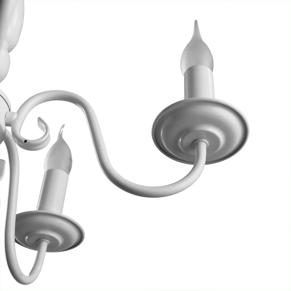 Фото 4 Люстра потолочная ARTE LAMP A1029LM-5WC A1029LM-5WC 5 ламп 10 м² цвет белый Фото 4 Люстра потолочная ARTE LAMP A1029LM-5WC A1029LM-5WC 5 ламп 10 м² цвет белый