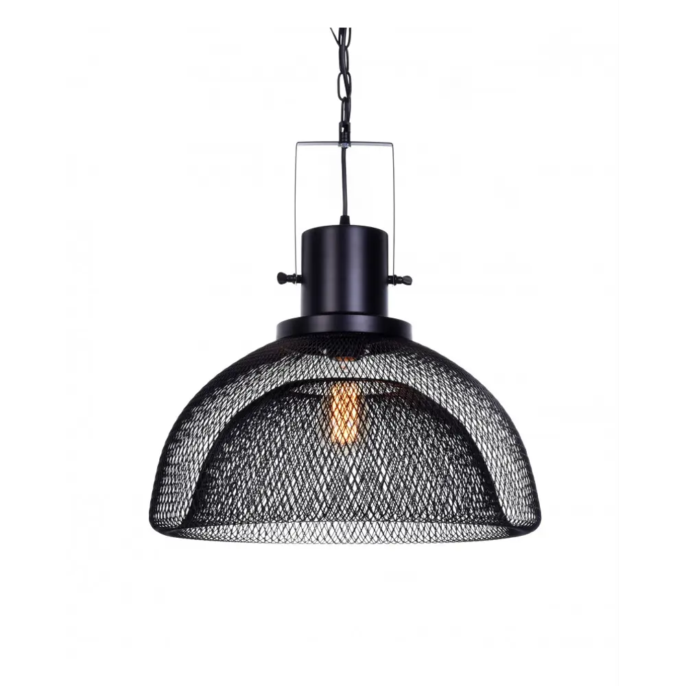 Фото 4 Светильник подвесной LUMINA DECO Glencor LDP 008-L 1 лампа 3 м² цвет черный Фото 4 Светильник подвесной LUMINA DECO Glencor LDP 008-L 1 лампа 3 м² цвет черный