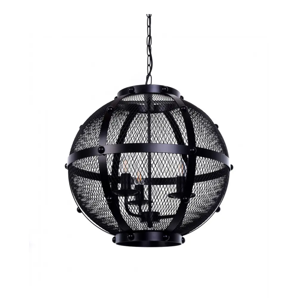 Фото 4 Светильник подвесной LUMINA DECO Cavaro LDP 042-L 3 лампы 9 м² цвет черный Фото 4 Светильник подвесной LUMINA DECO Cavaro LDP 042-L 3 лампы 9 м² цвет черный