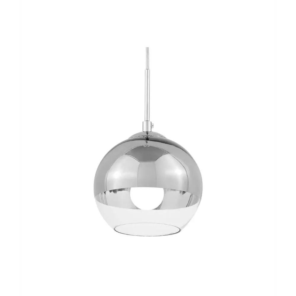 Фото 5 Светильник подвесной LUMINA DECO Veroni LDP 1029-150 CHR 1 лампа 3 м² цвет хром Фото 5 Светильник подвесной LUMINA DECO Veroni LDP 1029-150 CHR 1 лампа 3 м² цвет хром