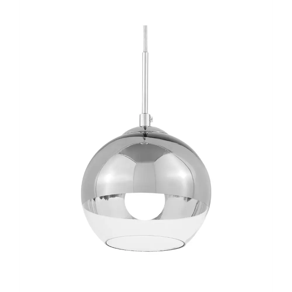 Фото 2 Светильник подвесной LUMINA DECO Veroni LDP 1029-200 CHR 1 лампа 3 м² цвет хром Фото 2 Светильник подвесной LUMINA DECO Veroni LDP 1029-200 CHR 1 лампа 3 м² цвет хром