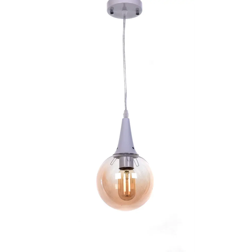 Фото 4 Светильник подвесной LUMINA DECO Rocherro LDP 11192-1 WT 1 лампа 3 м² цвет белый Фото 4 Светильник подвесной LUMINA DECO Rocherro LDP 11192-1 WT 1 лампа 3 м² цвет белый