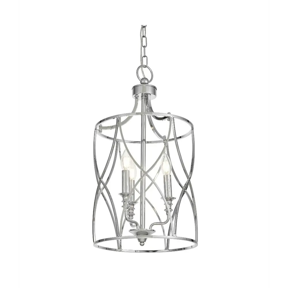 Фото 2 Светильник подвесной LUMINA DECO Elmont LDP 1233-3 CHR 3 лампы 9 м² цвет хром Фото 2 Светильник подвесной LUMINA DECO Elmont LDP 1233-3 CHR 3 лампы 9 м² цвет хром