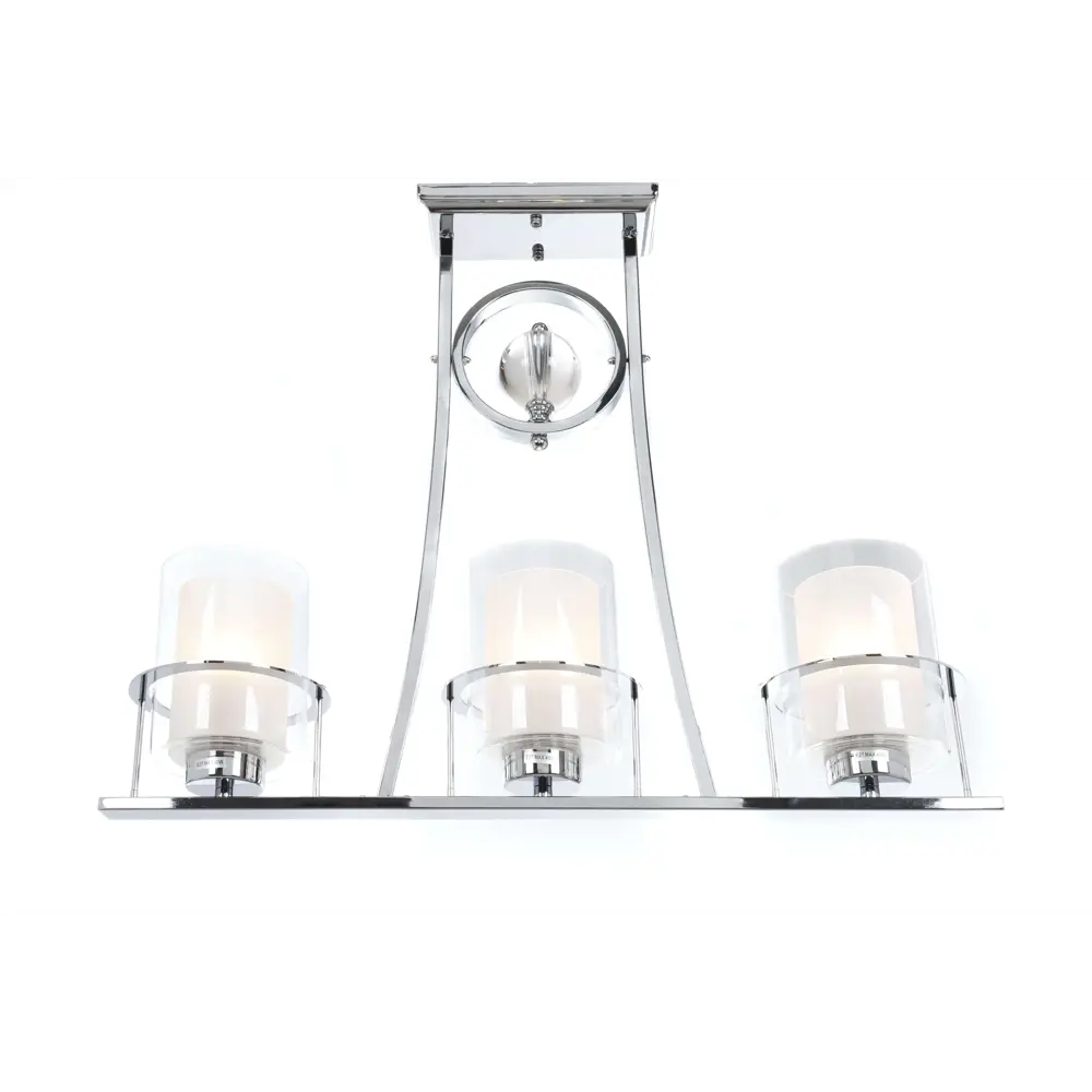 Фото 2 Светильник подвесной LUMINA DECO Bronx LDP 1234-3 CHR 3 лампы 9 м² цвет хром Фото 2 Светильник подвесной LUMINA DECO Bronx LDP 1234-3 CHR 3 лампы 9 м² цвет хром