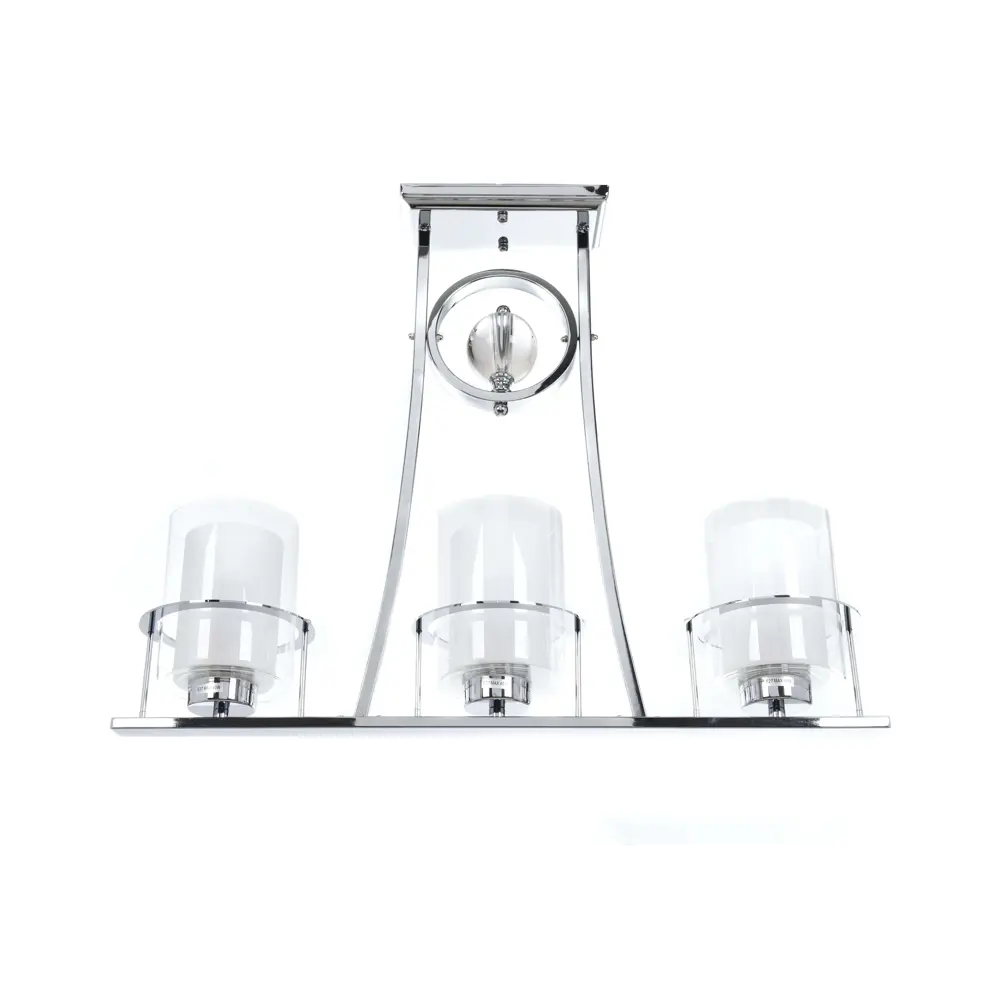 Фото 5 Светильник подвесной LUMINA DECO Bronx LDP 1234-3 CHR 3 лампы 9 м² цвет хром Фото 5 Светильник подвесной LUMINA DECO Bronx LDP 1234-3 CHR 3 лампы 9 м² цвет хром