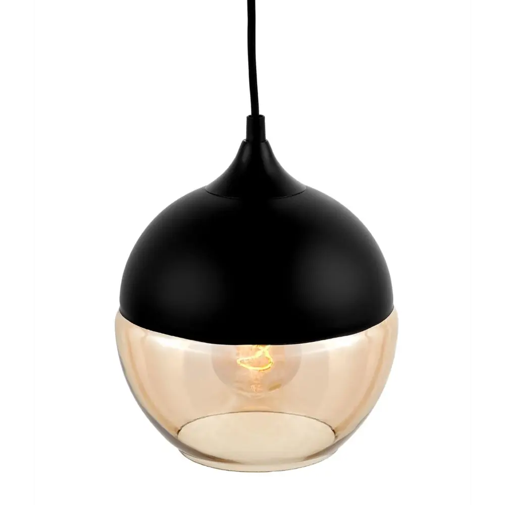 Фото 3 Светильник подвесной LUMINA DECO Albion LDP 6805 BK+TEA 1 лампа 3 м² цвет черный Фото 3 Светильник подвесной LUMINA DECO Albion LDP 6805 BK+TEA 1 лампа 3 м² цвет черный