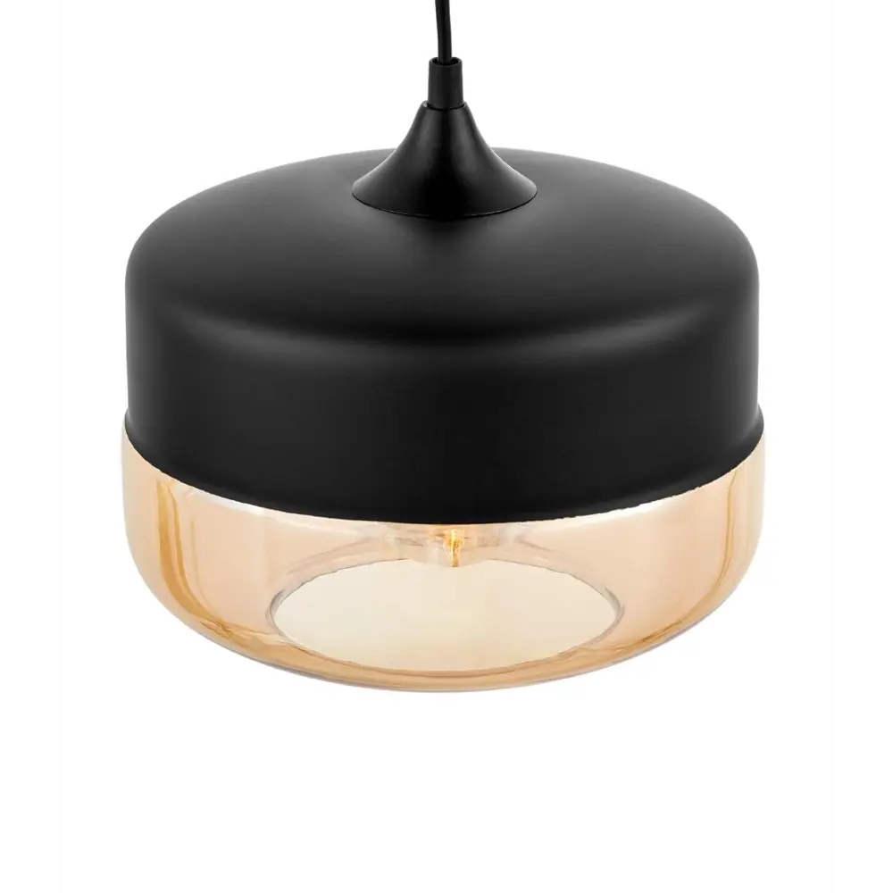 Фото 3 Светильник подвесной LUMINA DECO Barlet LDP 6808 BK+TEA 1 лампа 3 м² цвет черный Фото 3 Светильник подвесной LUMINA DECO Barlet LDP 6808 BK+TEA 1 лампа 3 м² цвет черный