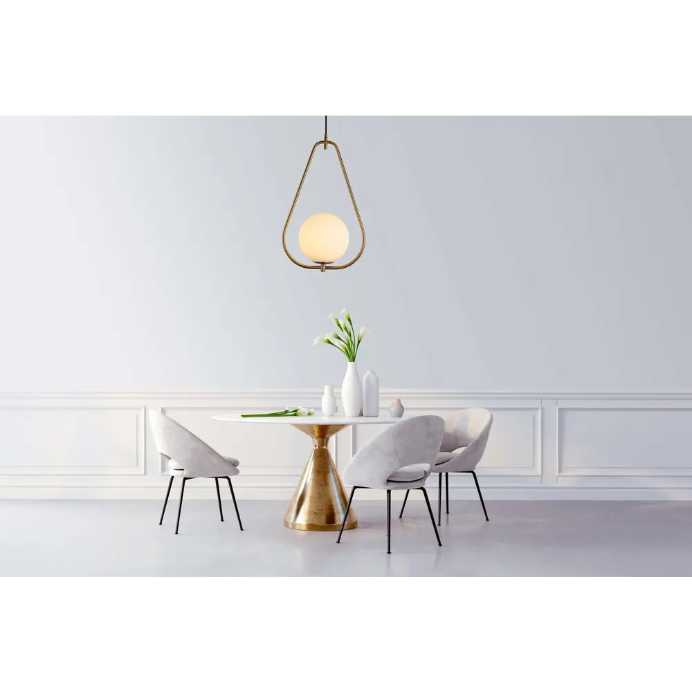 Фото 2 Светильник подвесной LUMINA DECO Forneri LDP 6832-200 WT+MD 1 лампа 3 м² цвет бронза Фото 2 Светильник подвесной LUMINA DECO Forneri LDP 6832-200 WT+MD 1 лампа 3 м² цвет бронза
