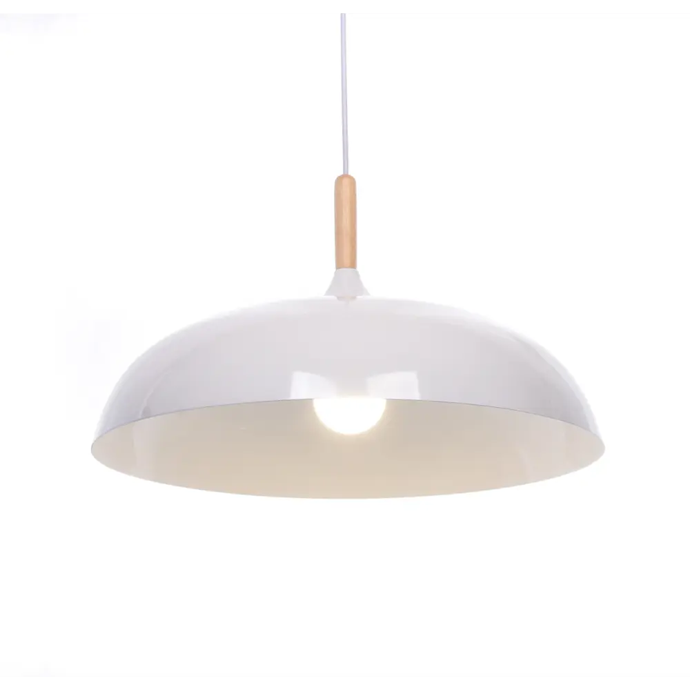 Фото 4 Светильник подвесной LUMINA DECO Versi LDP 7899 WT 1 лампа 3 м² цвет белый Фото 4 Светильник подвесной LUMINA DECO Versi LDP 7899 WT 1 лампа 3 м² цвет белый