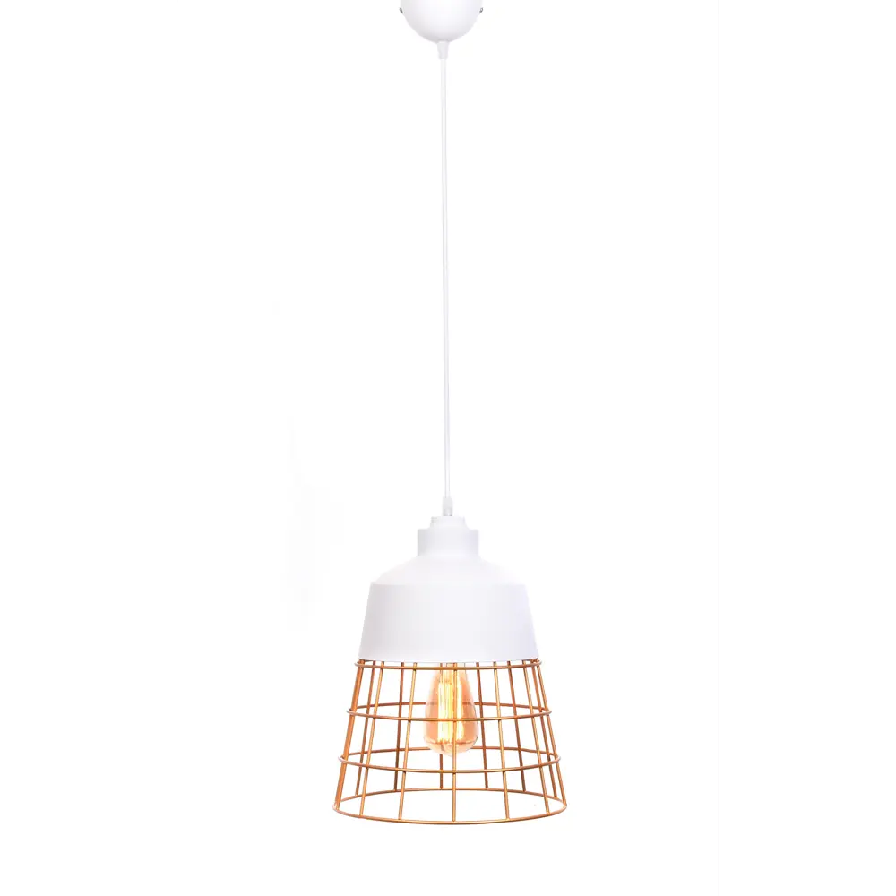 Фото Светильник подвесной LUMINA DECO Bagsy LDP 7933 WT 1 лампа 3 м² цвет белый Фото Светильник подвесной LUMINA DECO Bagsy LDP 7933 WT 1 лампа 3 м² цвет белый