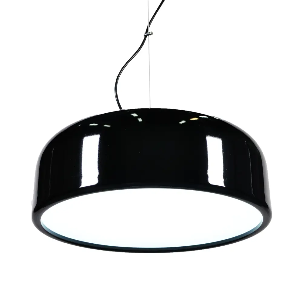 Фото Светильник подвесной LUMINA DECO Scudo LDP 8369 BK 1 лампа 3 м² цвет черный Фото Светильник подвесной LUMINA DECO Scudo LDP 8369 BK 1 лампа 3 м² цвет черный