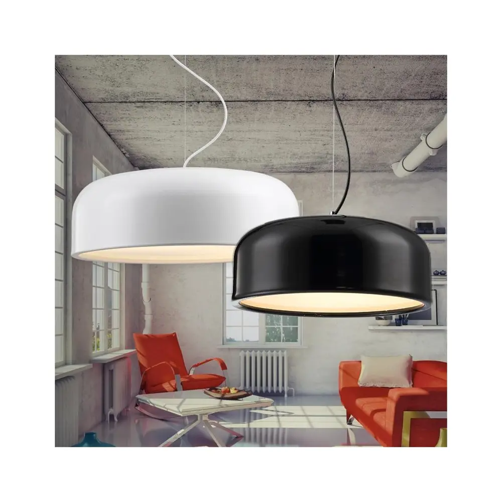 Фото 2 Светильник подвесной LUMINA DECO Scudo LDP 8369 BK 1 лампа 3 м² цвет черный Фото 2 Светильник подвесной LUMINA DECO Scudo LDP 8369 BK 1 лампа 3 м² цвет черный