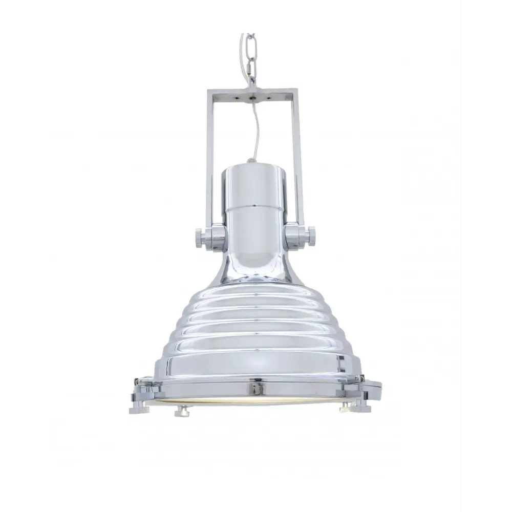 Фото Светильник подвесной LUMINA DECO Botti LDP 708 CHR 1 лампа 3 м² цвет хром