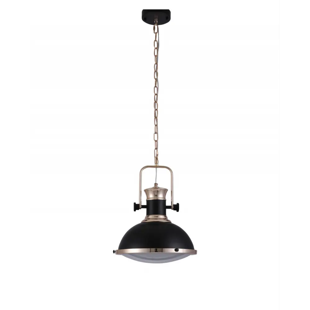 Фото Светильник подвесной LUMINA DECO Batore LDP 274-1 BK 1 лампа 3 м² цвет черный Фото Светильник подвесной LUMINA DECO Batore LDP 274-1 BK 1 лампа 3 м² цвет черный