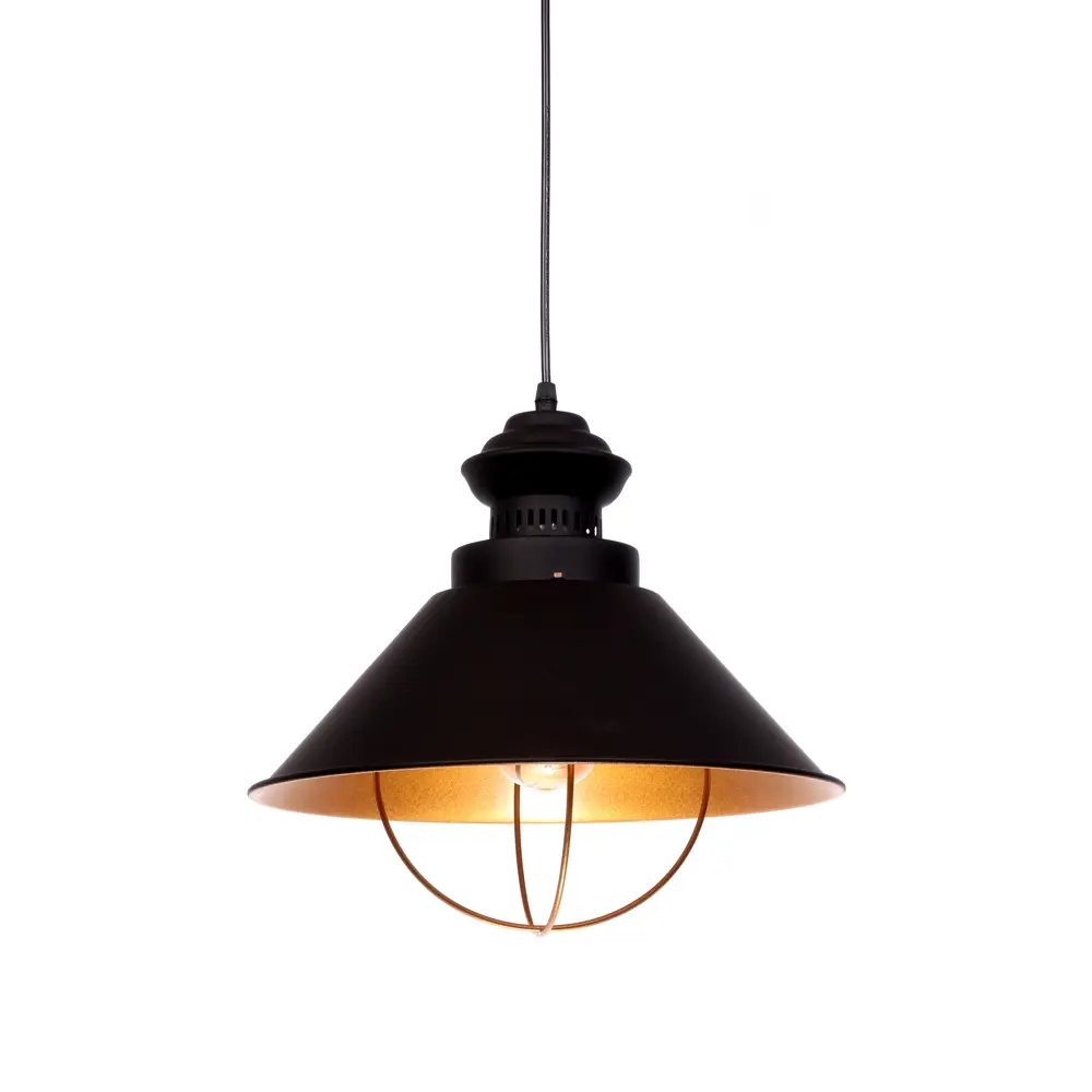 Фото 2 Светильник подвесной LUMINA DECO Kugar LDP 7930 BK 1 лампа 3 м² цвет черный Фото 2 Светильник подвесной LUMINA DECO Kugar LDP 7930 BK 1 лампа 3 м² цвет черный