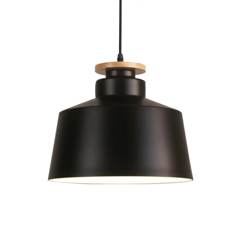 Фото Светильник подвесной LUMINA DECO Levanti LDP 7974-300 BK+WT 1 лампа 3 м² цвет черный Фото Светильник подвесной LUMINA DECO Levanti LDP 7974-300 BK+WT 1 лампа 3 м² цвет черный