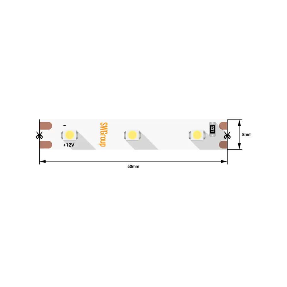 Фото 7 Светодиодная лента SWG SWG360-12-4.8-B-M 60 диод/4.8 Вт/м 12 В IP20 5 м синий свет Фото 7 Светодиодная лента SWG SWG360-12-4.8-B-M 60 диод/4.8 Вт/м 12 В IP20 5 м синий свет