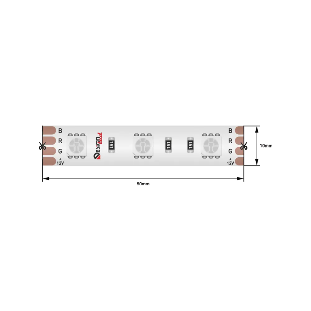 Фото 9 Светодиодная лента DESIGNLED DSG560-12-RGB-65 60 диод/14.4 Вт/м 12 В IP65 5 м изменение цвета RGB свет Фото 9 Светодиодная лента DESIGNLED DSG560-12-RGB-65 60 диод/14.4 Вт/м 12 В IP65 5 м изменение цвета RGB свет