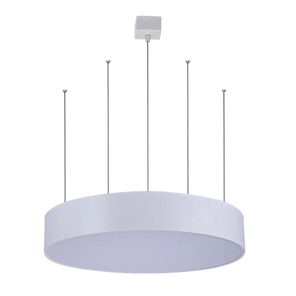 Фото Люстра потолочная светодиодная DIVINARE 8021-66-SP-1 RULLO 7 м² теплый белый свет цвет белый Фото Люстра потолочная светодиодная DIVINARE 8021-66-SP-1 RULLO 7 м² теплый белый свет цвет белый
