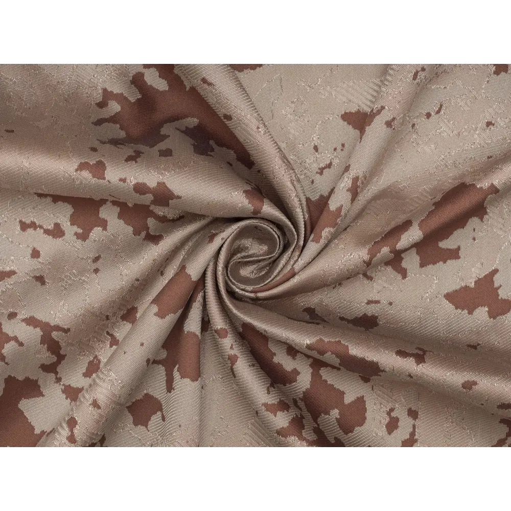 Фото 3 Штора на шторной ленте Песок 170x270 см цвет коричневый