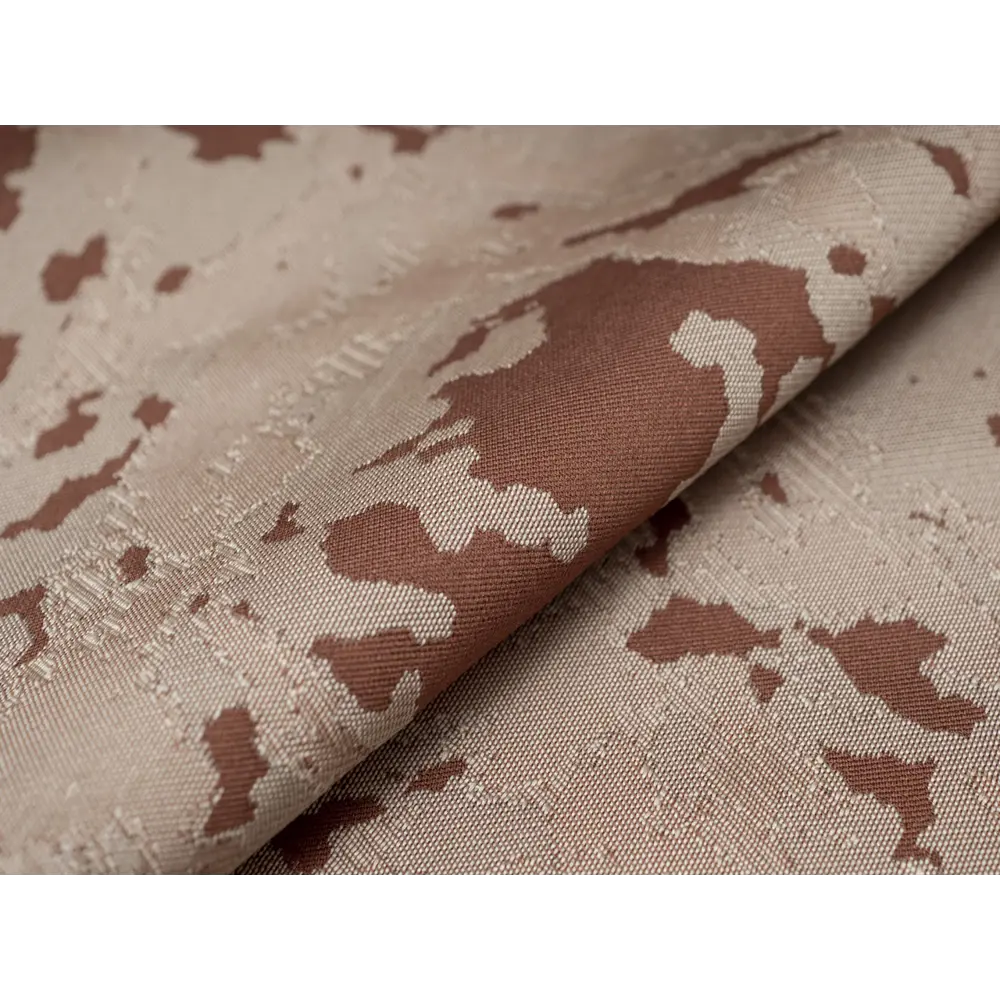 Фото 5 Штора на шторной ленте Песок 170x270 см цвет коричневый