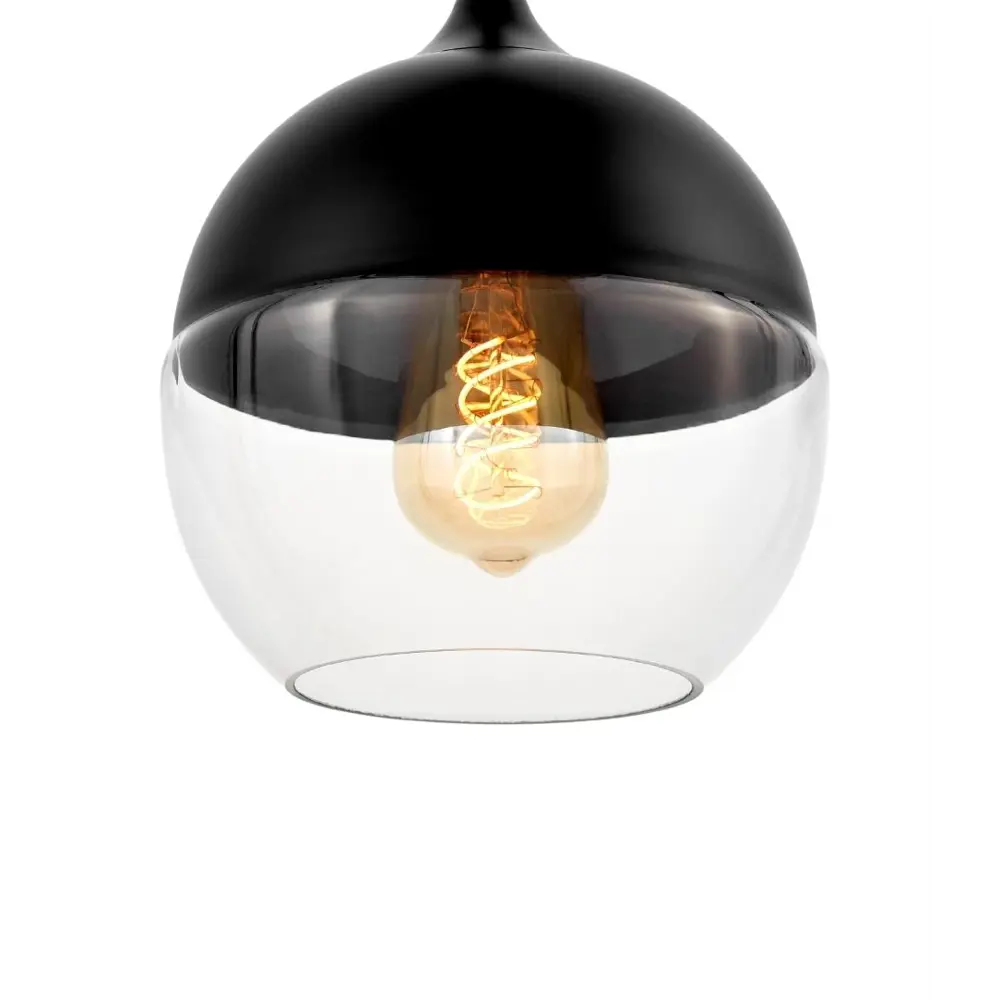 Фото 4 Светильник подвесной LUMINA DECO Albion LDP 6805 BK+PR 1 лампа 3 м² цвет черный Фото 4 Светильник подвесной LUMINA DECO Albion LDP 6805 BK+PR 1 лампа 3 м² цвет черный
