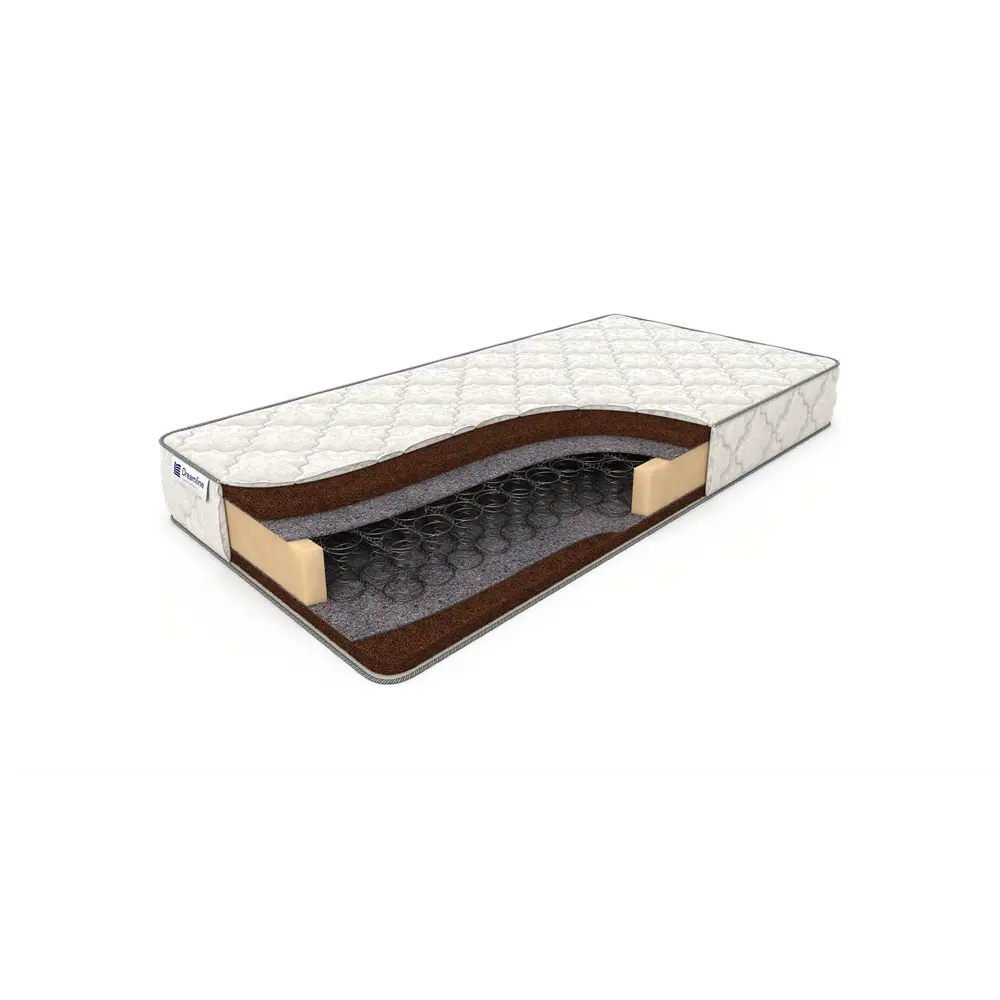 Фото Матрас Dreamline Dream-3 BS-120 80x210, односпальный, жесткий, кокосовый