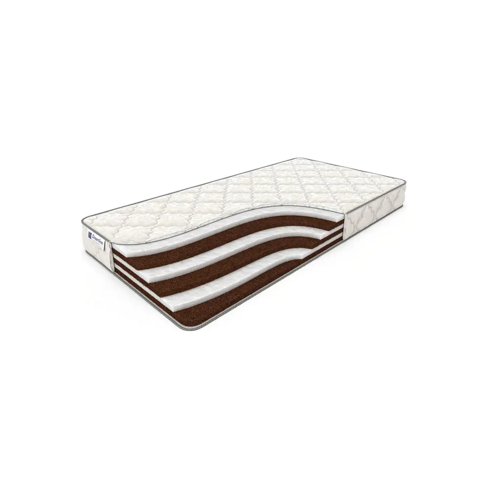 Фото Матрас Dreamline Mix Holl 90x195, односпальный, жесткий, кокосовый Фото Матрас Dreamline Mix Holl 90x195, односпальный, жесткий, кокосовый