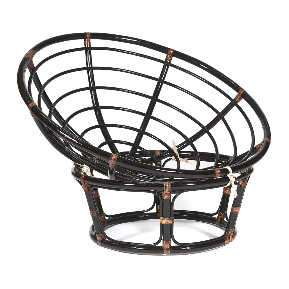 Фото Кресло садовое Tetchair 5218 Papasan 115 см х 98 см х 97 см ротанг темный шоколад