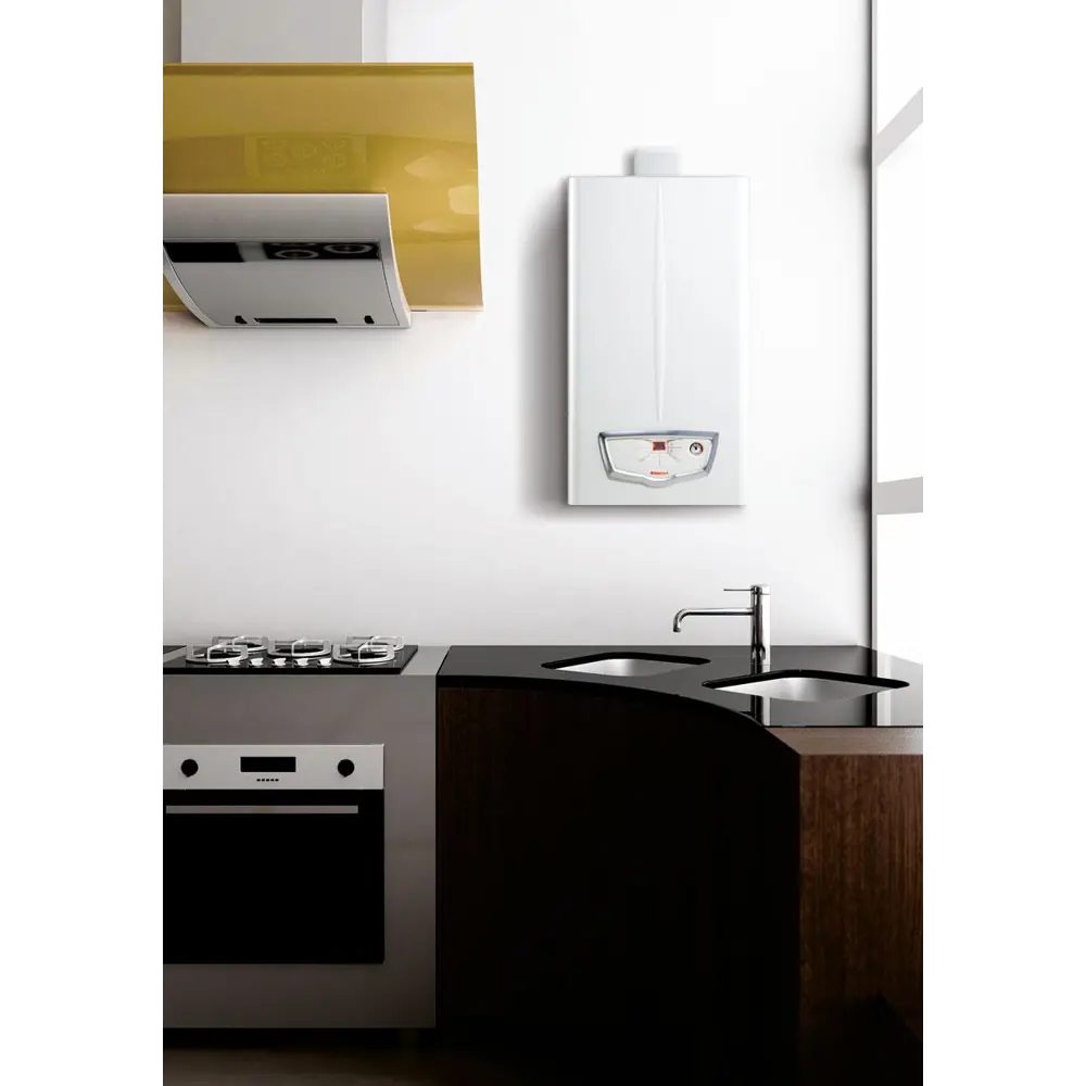 Фото 3 Газовый котел конвекционный 24 кВт Immergas Mythos Eolo 3.026937 двухконтурный настенный Фото 3 Газовый котел конвекционный 24 кВт Immergas Mythos Eolo 3.026937 двухконтурный настенный