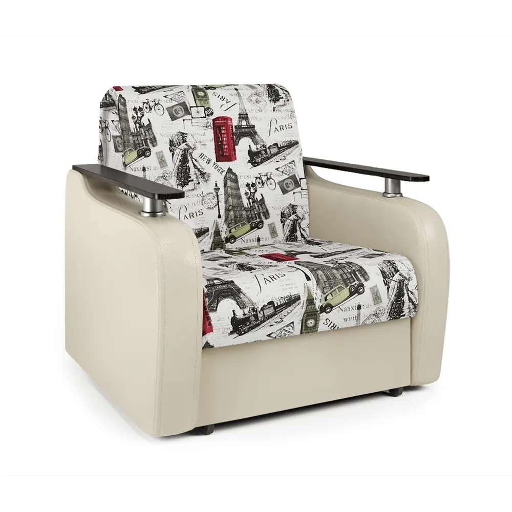 Фото Кресло-кровать Шарм-Дизайн Гранд Д 60 84x95x110 см цвет бежевый 33070725 Фото Кресло-кровать Шарм-Дизайн Гранд Д 60 84x95x110 см цвет бежевый 33070725