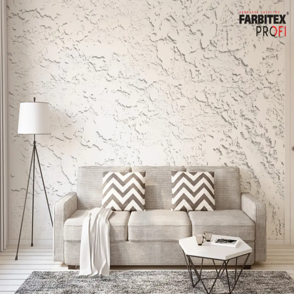 Фото 7 Штукатурка декоративная FARBITEX 4300007992 цвет белый 9.40 л Фото 7 Штукатурка декоративная FARBITEX 4300007992 цвет белый 9.40 л