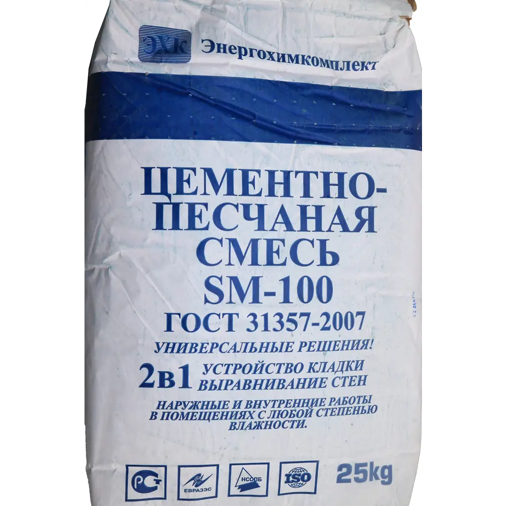 Фото Смесь цементно-песчаная М100 (ЦПС) Виалмит универсальная 25 кг Фото Смесь цементно-песчаная М100 (ЦПС) Виалмит универсальная 25 кг