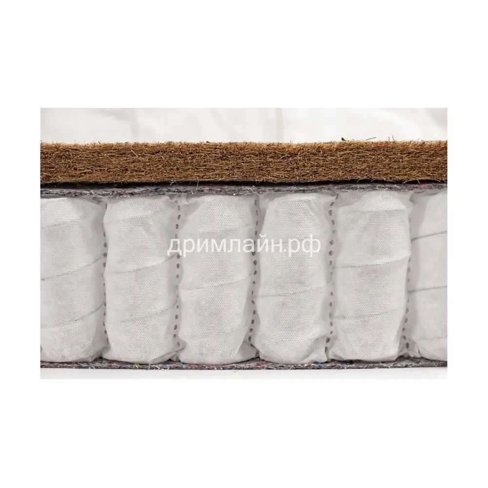 Фото 5 Матрас Dreamline Single Dream-3 TFK 110x185, полутораспальный, жесткий, кокосовый Фото 5 Матрас Dreamline Single Dream-3 TFK 110x185, полутораспальный, жесткий, кокосовый