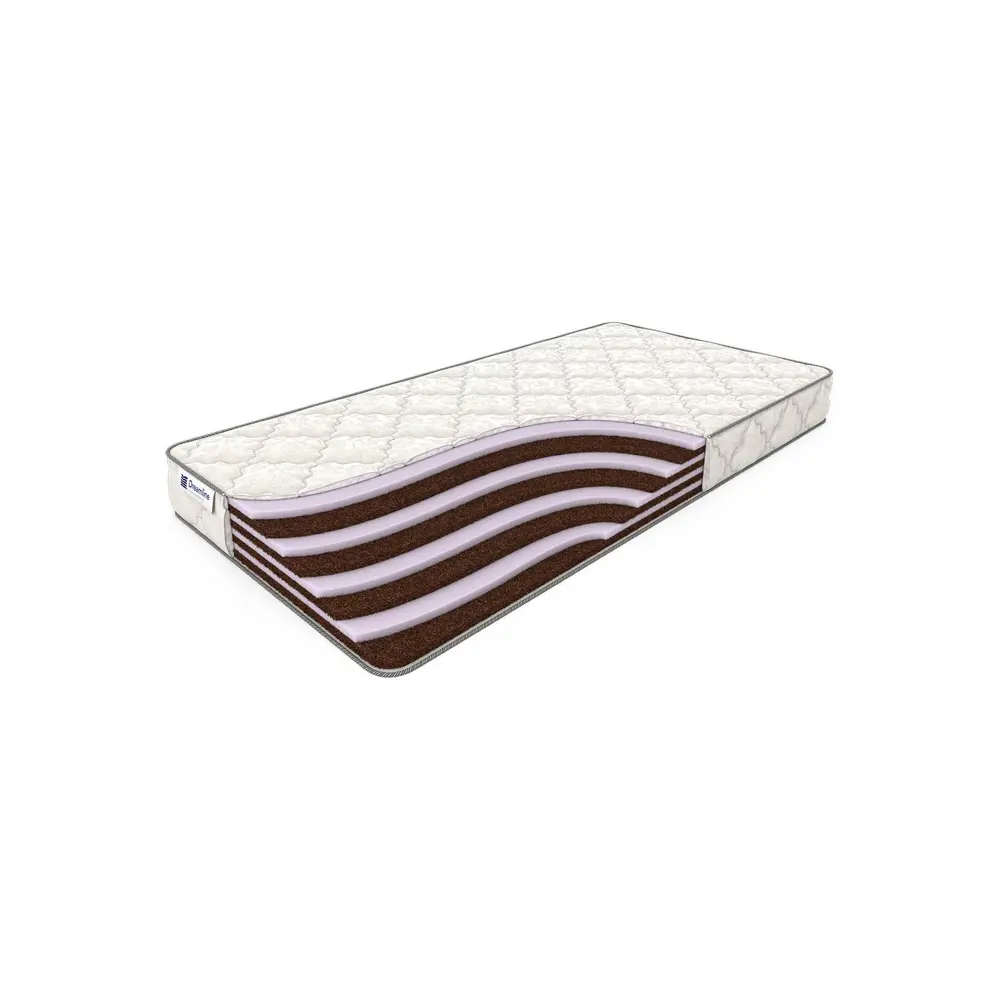 Фото Матрас Dreamline Junior Springless 90x200, односпальный, кокосовый Фото Матрас Dreamline Junior Springless 90x200, односпальный, кокосовый