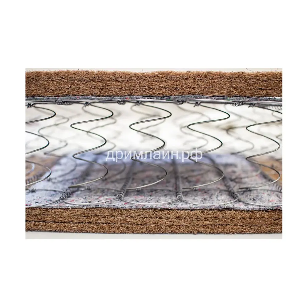 Фото 5 Матрас Dreamline Dream-3 BS-120 70x190, детский, жесткий, кокосовый Фото 5 Матрас Dreamline Dream-3 BS-120 70x190, детский, жесткий, кокосовый