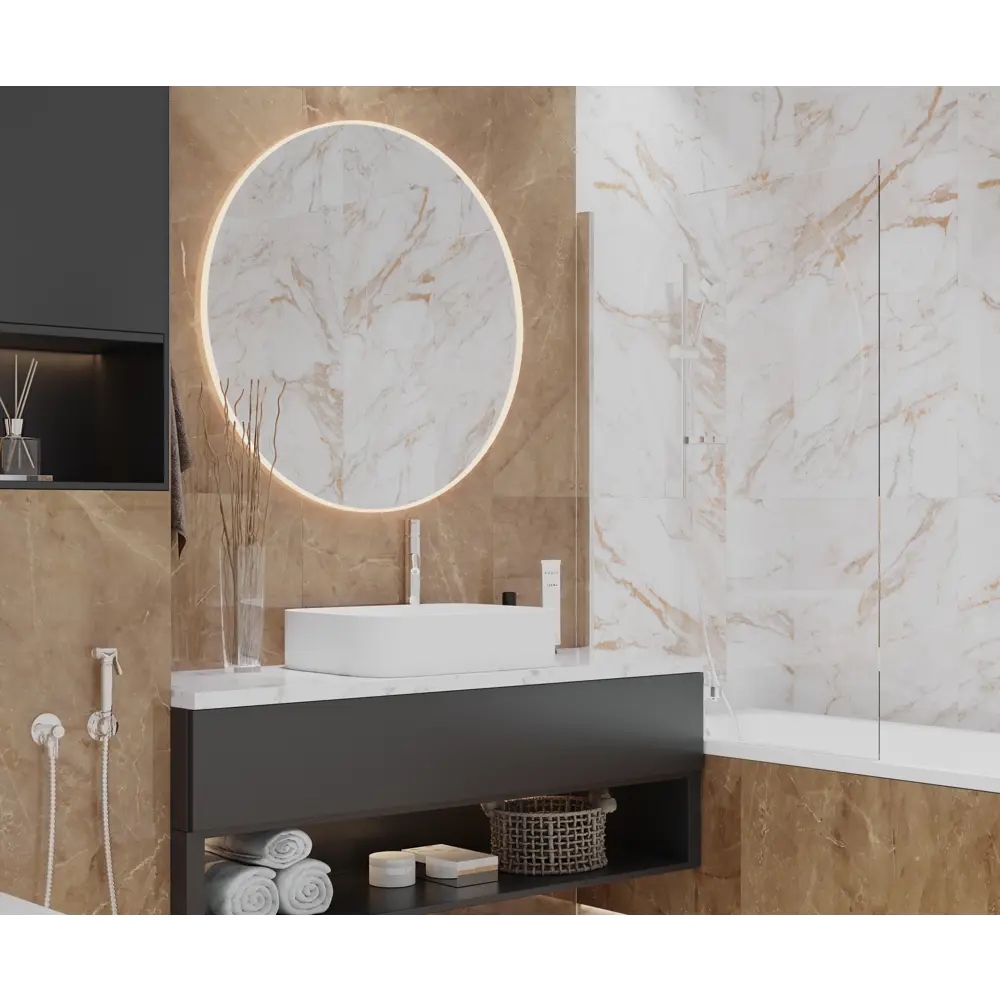 Фото 4 Керамогранит Elegant Armani Gold 60x60 см 1.44 м² цвет коричневый Фото 4 Керамогранит Elegant Armani Gold 60x60 см 1.44 м² цвет коричневый