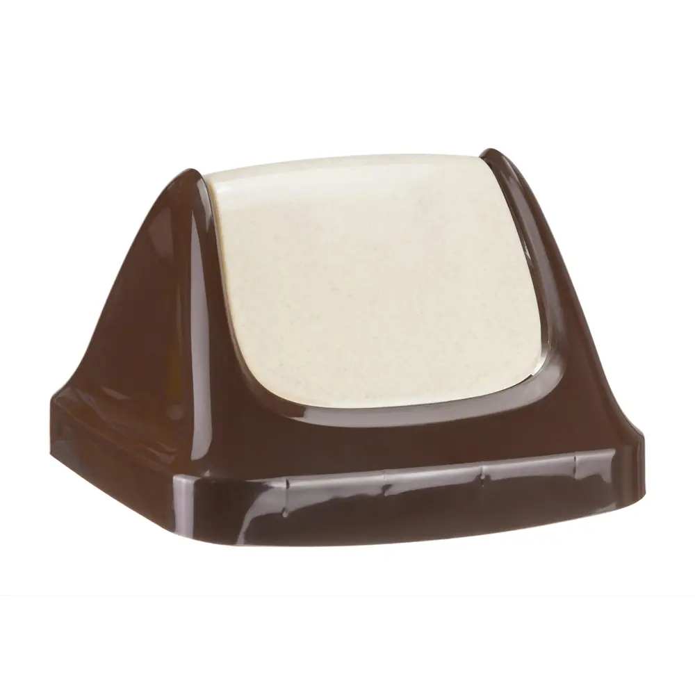 Фото 2 Корзины для мусора 9 л Idea пластик цвет бежевый Фото 2 Корзины для мусора 9 л Idea пластик цвет бежевый