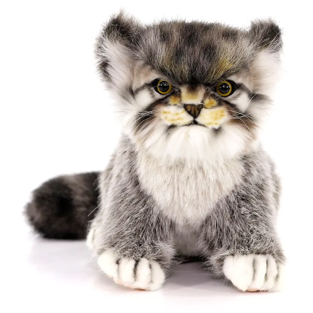 Фото Плюшевая игрушка Котёнок манула 7299 Hansa creation 31 см цвет коричневый Фото Плюшевая игрушка Котёнок манула 7299 Hansa creation 31 см цвет коричневый