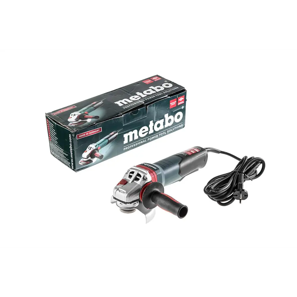 Фото 4 УШМ сетевая Metabo WEPBA 17-125 Quick 600548000, 1700 Вт, 125 мм Фото 4 УШМ сетевая Metabo WEPBA 17-125 Quick 600548000, 1700 Вт, 125 мм