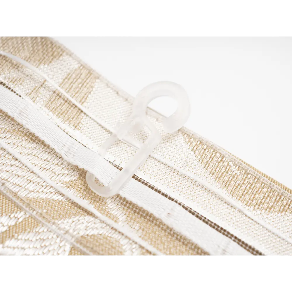 Фото 2 Штора на шторной ленте Астра 170x250 см цвет бежевый Фото 2 Штора на шторной ленте Астра 170x250 см цвет бежевый