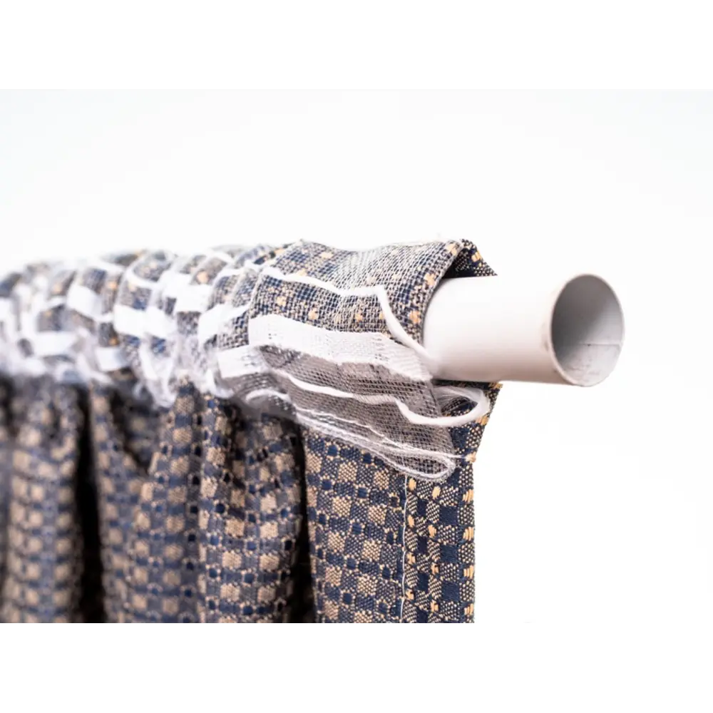 Фото 9 Штора на шторной ленте Blue 170x260 см цвет синий