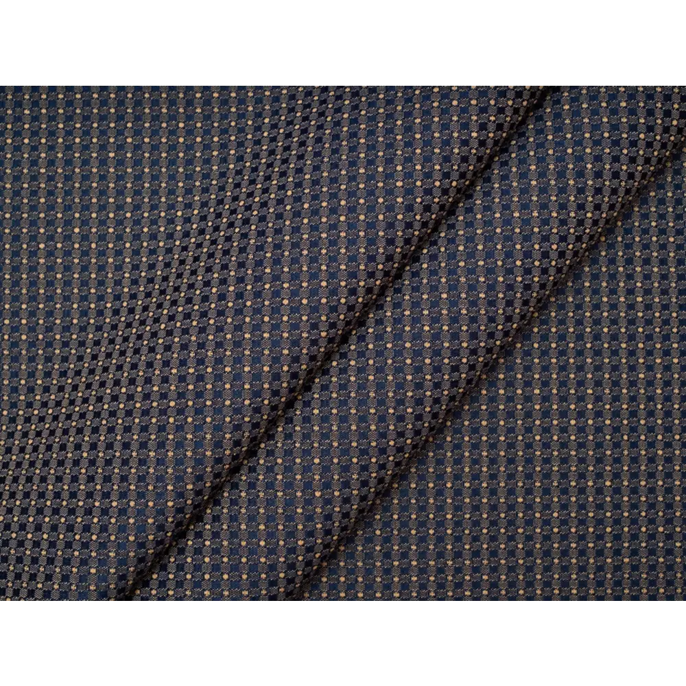 Фото 11 Штора на шторной ленте Blue 170x260 см цвет синий