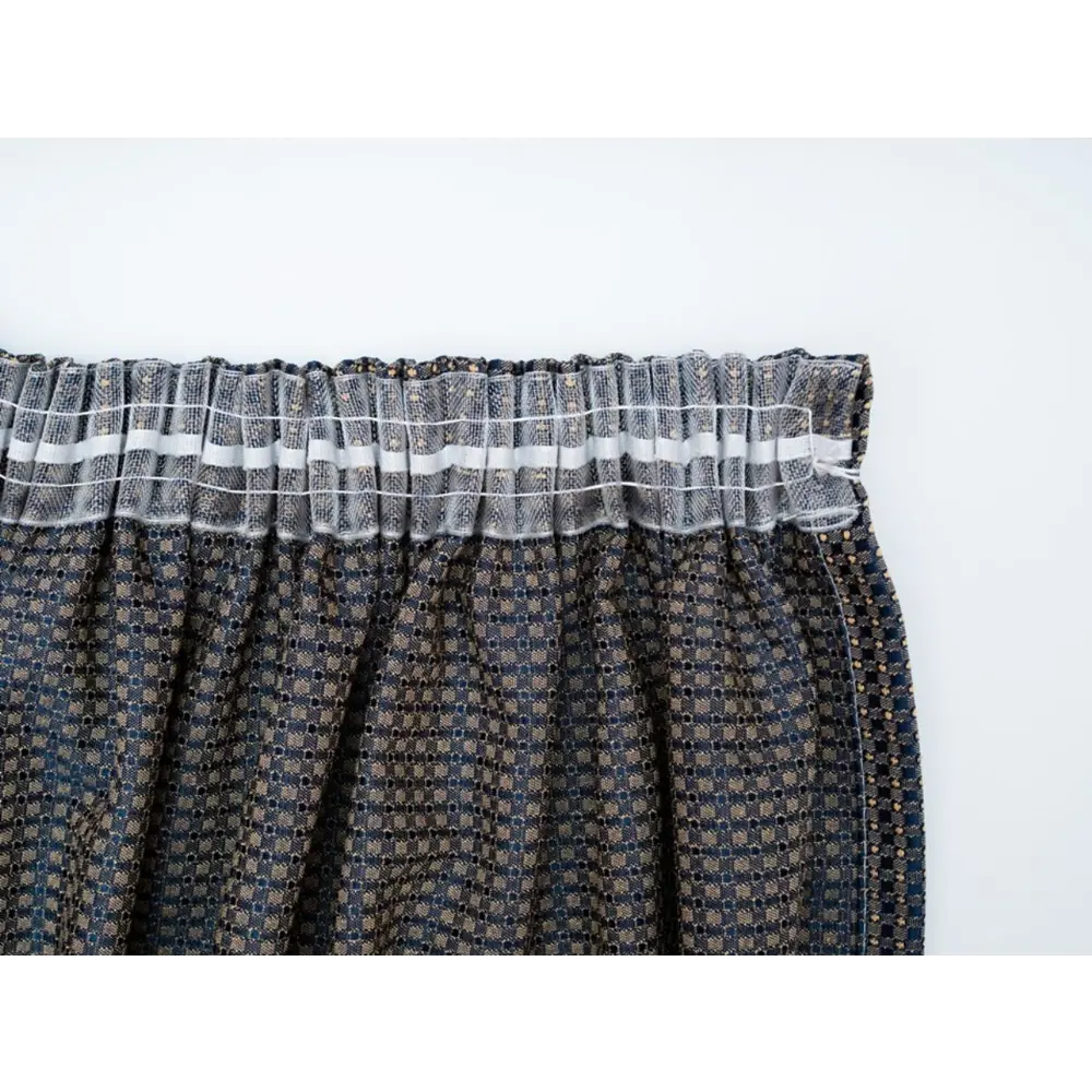 Фото 6 Штора на шторной ленте Blue 170x270 см цвет синий